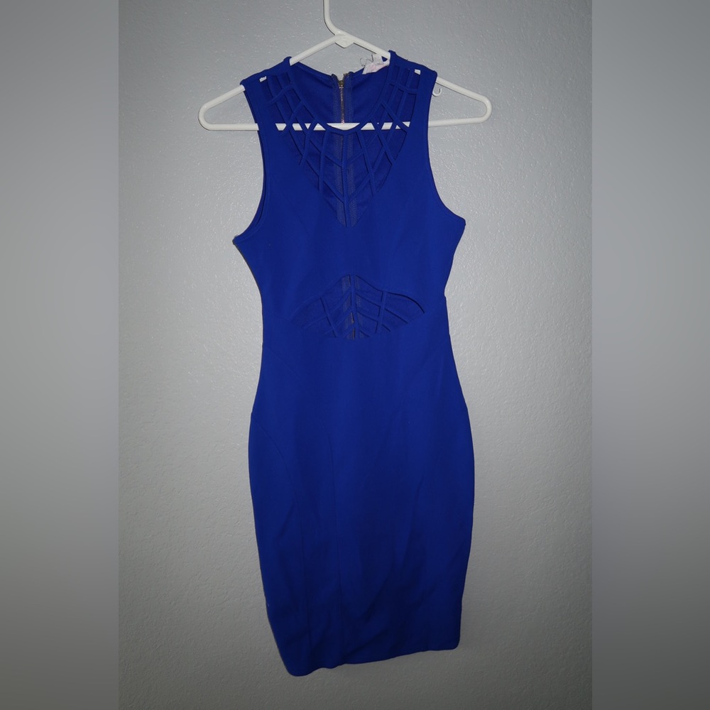 Midi blue dress, size small.